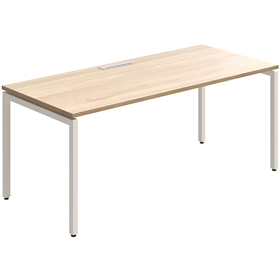 RP-1.1+F-27 Стол на металлокаркасе Мебель Стиль Rio Project (Швейцарский вяз MS)