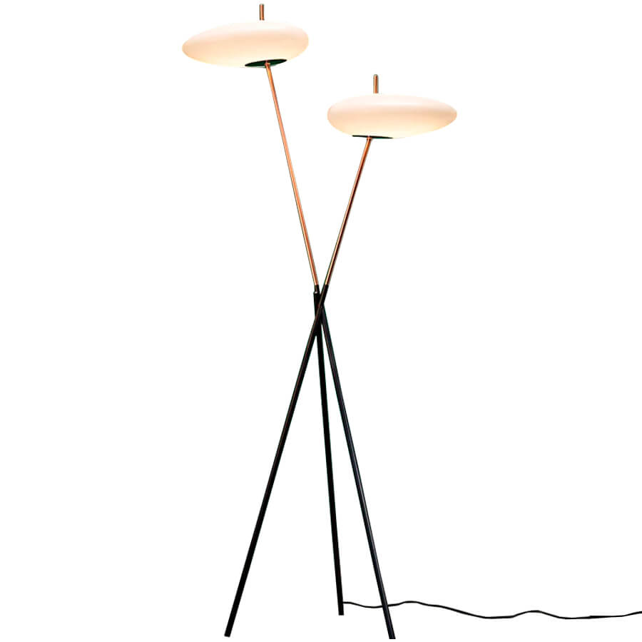 L5246 Напольный светильник Евро Офис (Золотой / черный )