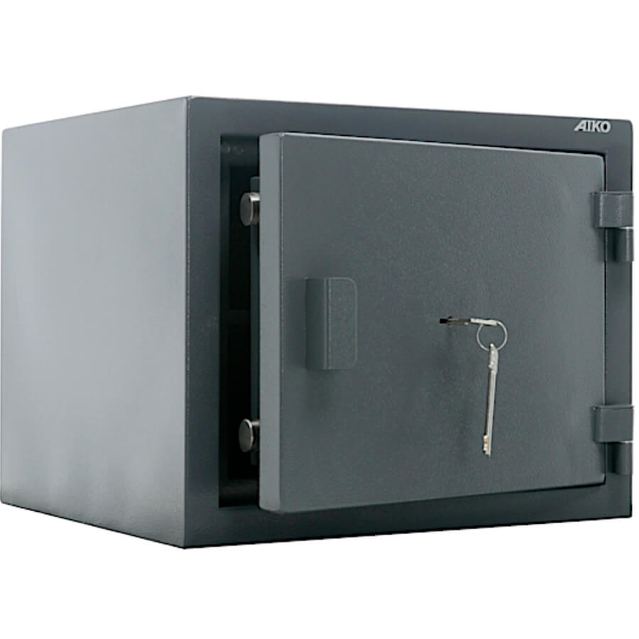 AMH-36 (053) Мебельный сейф AIKO, ключевой (Графит структурированный (RAL 7024))