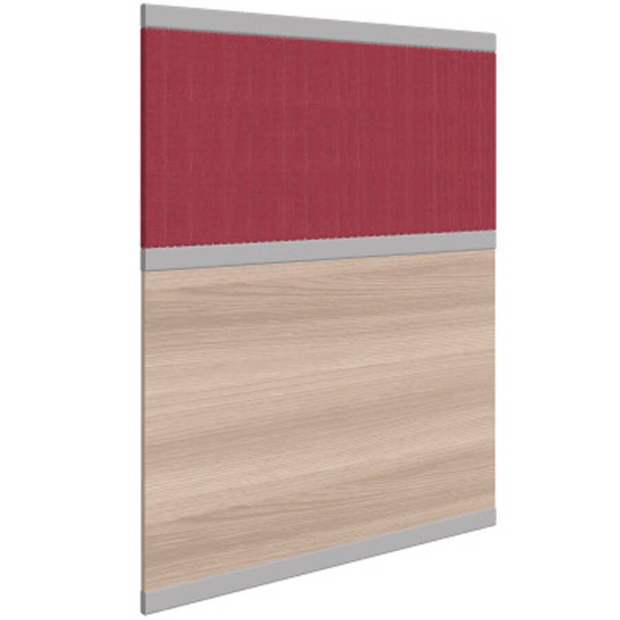 D-130-100.3 Наполнение высокой перегородки Мебель Стиль (Ясень Шимо / Вино)