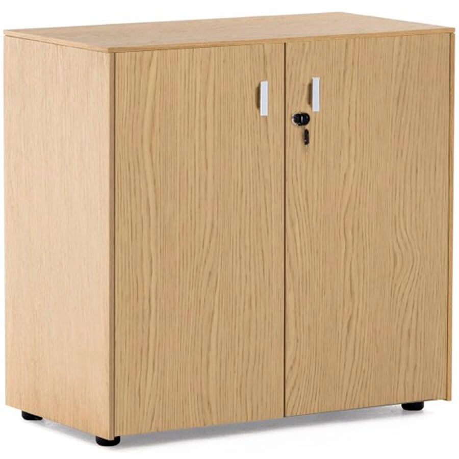 101 711 09 Шкаф Profoffice Exe (Дуб светлый/Хром)