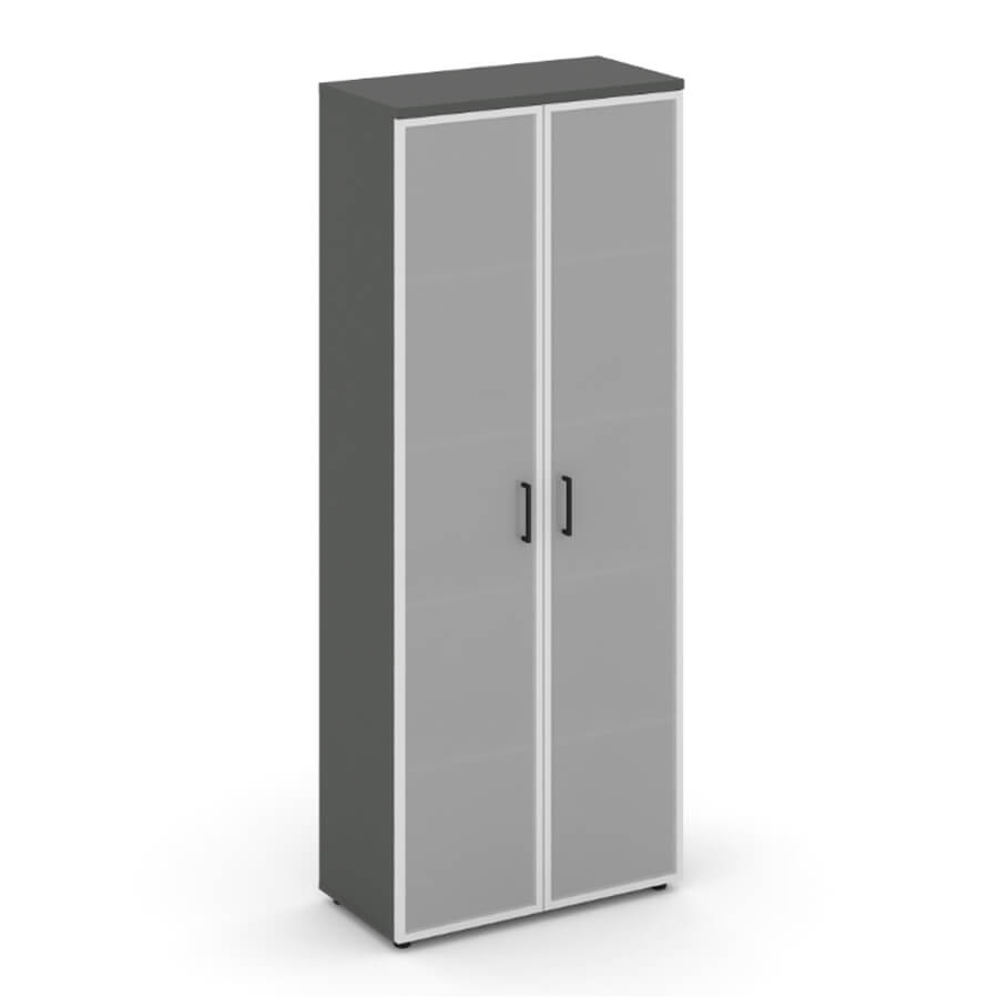 SN.STS-109 Шкаф высокий широкий RIVA Style Project (Вяз Благородный/Антрацит)