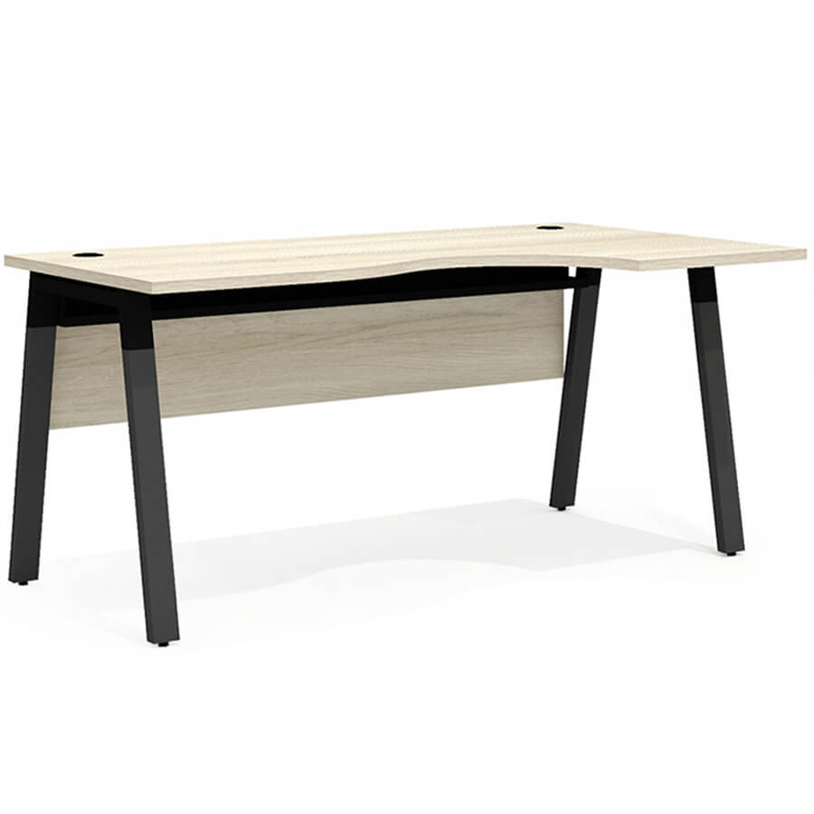 LM-2.2 R+LF-2 Стол эргономичный Мебель Стиль LINE (Дуб Кронберг / антрацит)