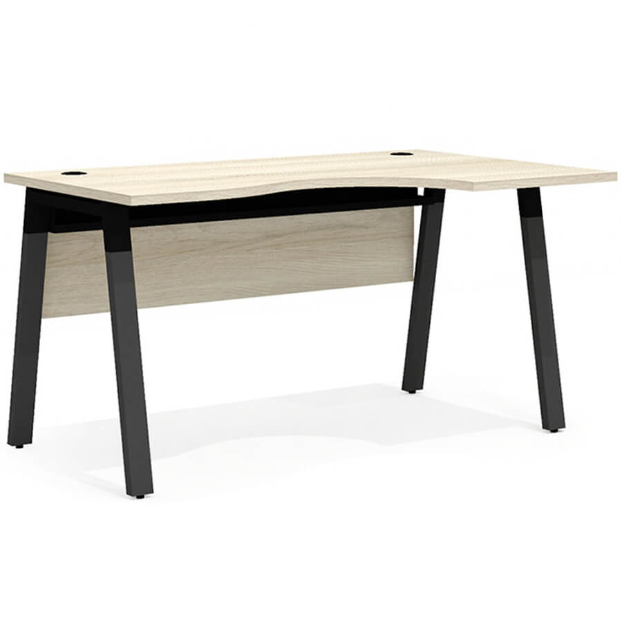 LM-3.2 R+LF-3 Стол эргономичный Мебель Стиль LINE (Дуб Кронберг / антрацит)