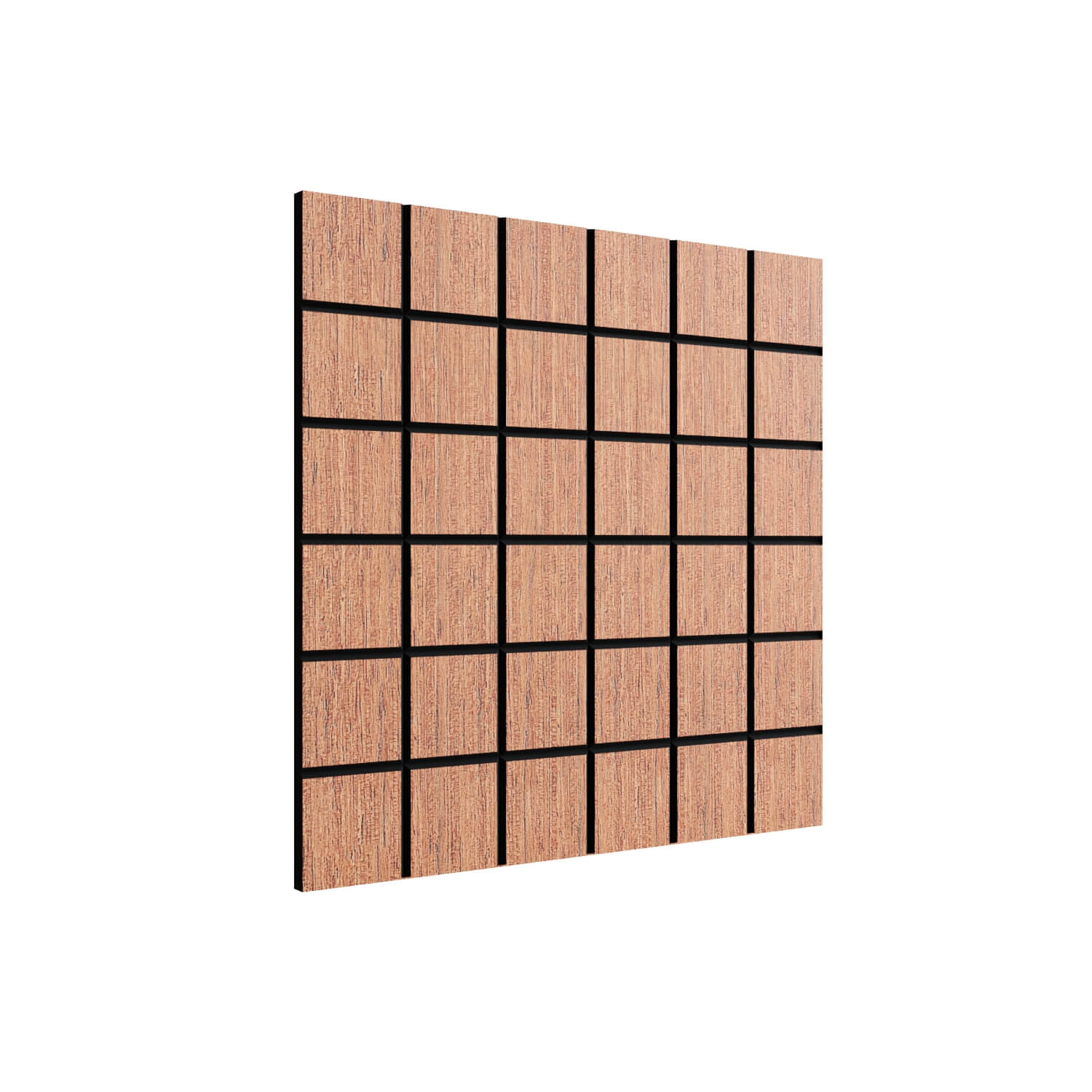 ACO-GRID Акустическая панель 600х9х600 мм.  Евро Офис (Клен (K-016))