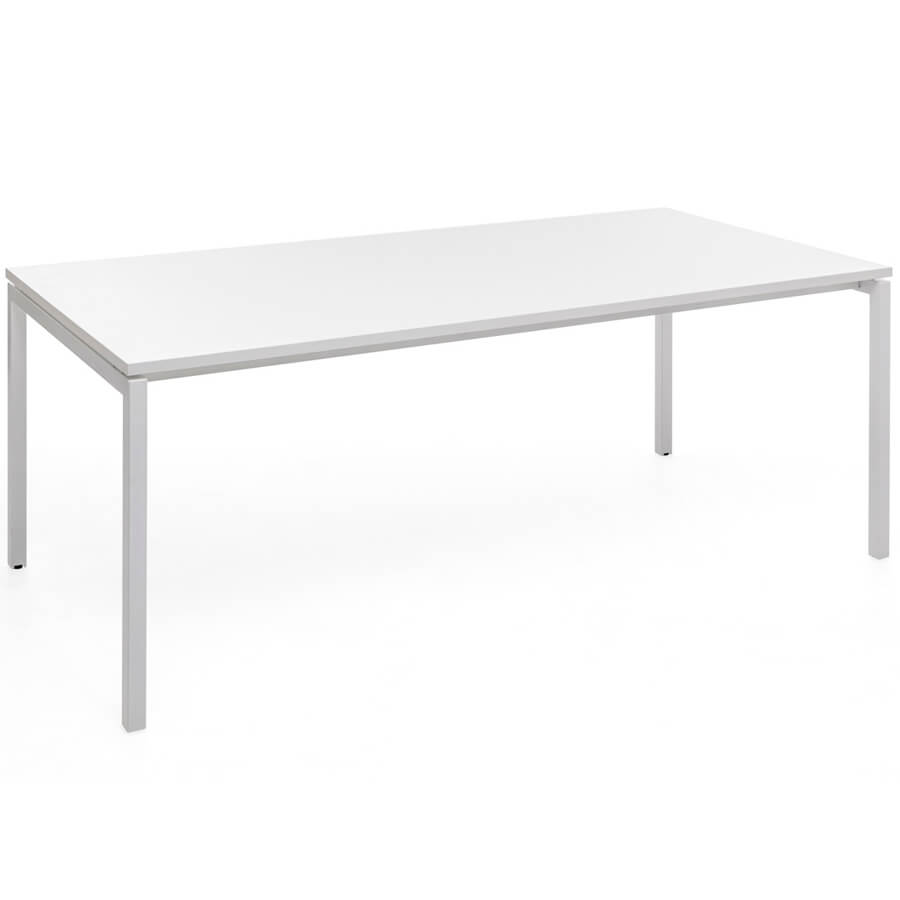 80S065 W3W3 (9003) Стол переговоров 200*100 Profoffice TOUR (Белый)
