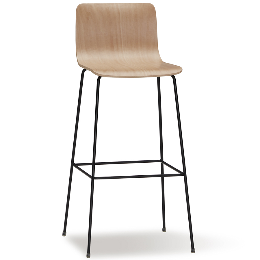 CH0023Z Кресло для посетителя BARSTOOL PLUS Fursys, обивка дерево (Дерево (BW))