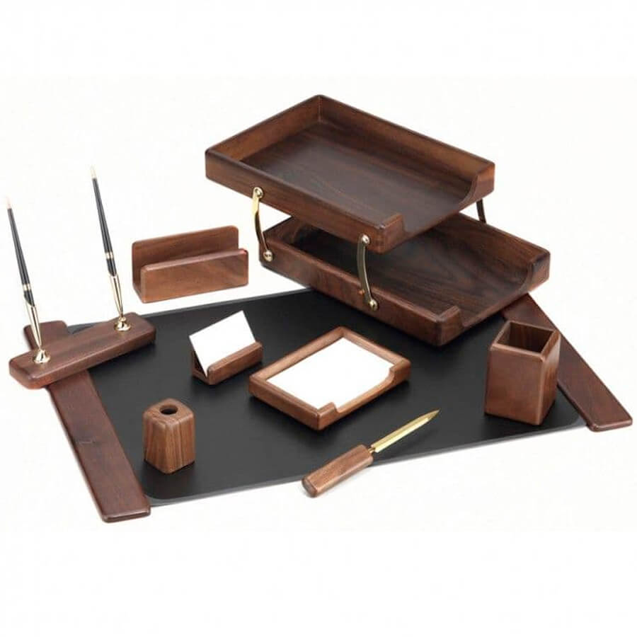 T9D-1 Настольный набор Good Sunrise (Орех) T9D-1 Настольный набор Good Sunrise (Орех)