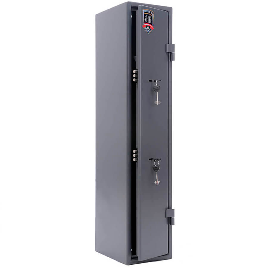 ФИЛИН 1023 Оружейный сейф AIKO, два ключевых (Графит (RAL 7024))