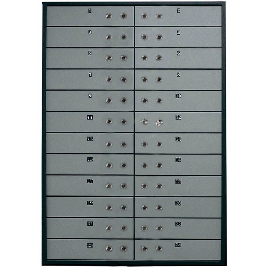 DB-24 DGL Депозитные ячейки VALBERG, ключевой (Под аллюминий)