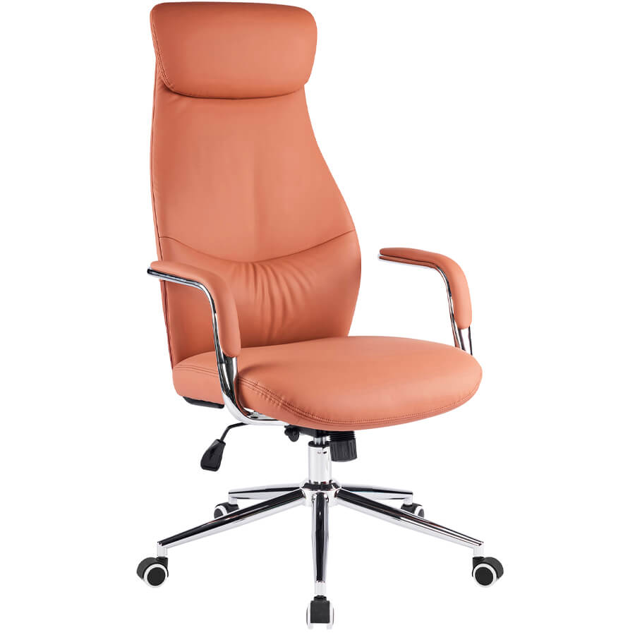 Bell Кресло для руководителя  EVERPROF, обивка экокожа (Коричневый)