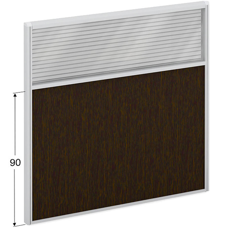 ПК-ЛГ-МДК138х140/90Ж/Д Модуль комбинированный ФЕЛИКС (Стекло+дуб Ферраре)