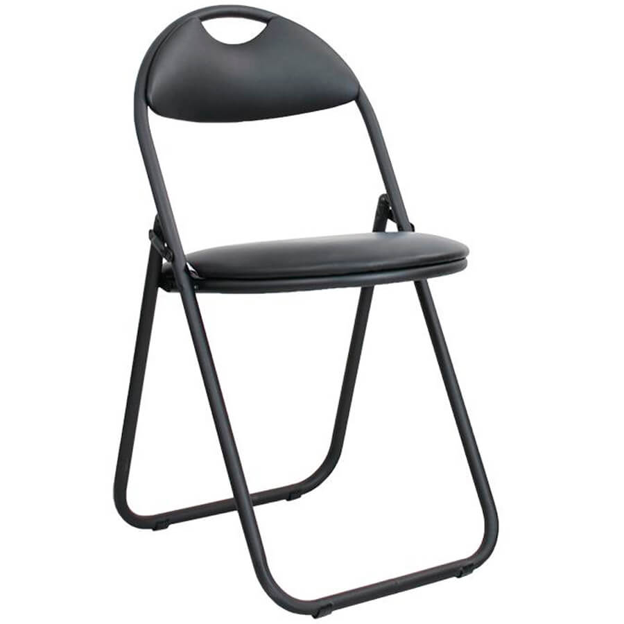Selim Стул для посетителя  Евро Офис, обивка экокожа (Черный (V-4))