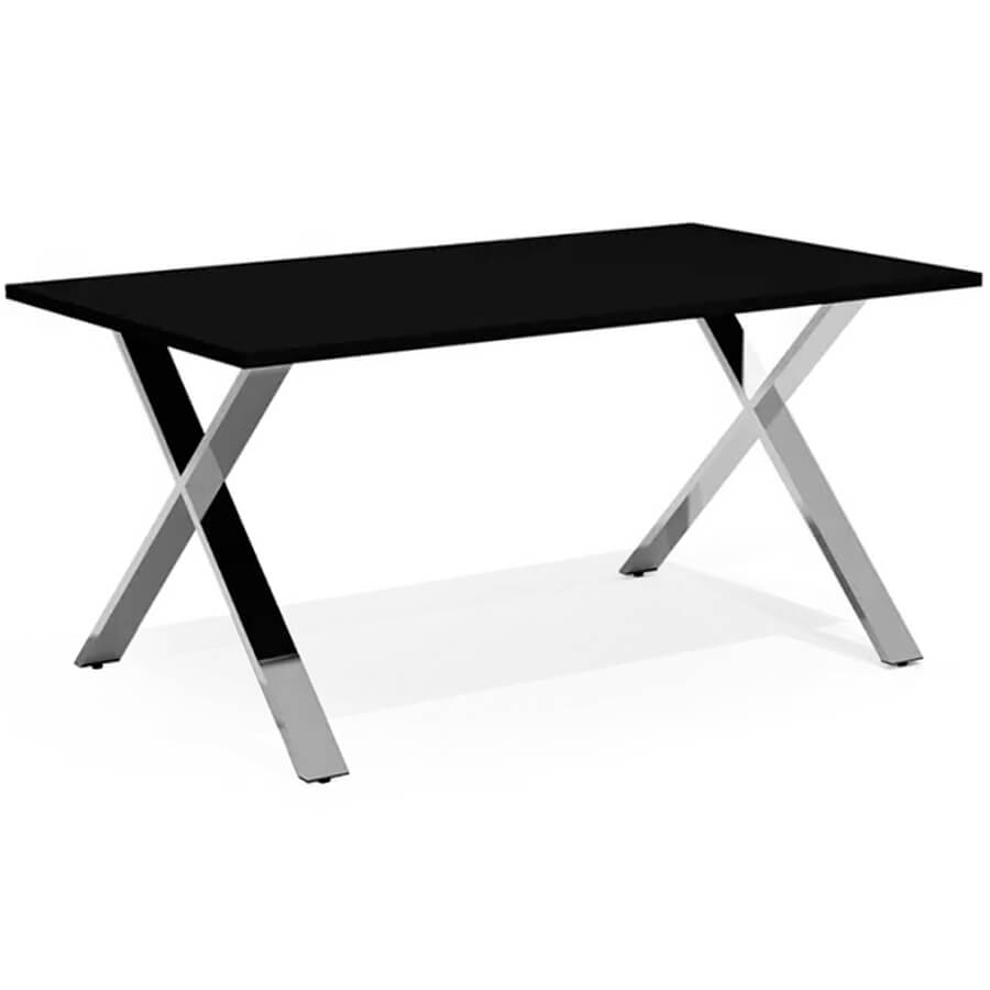 Kvs-160k Стол руководителя Мебель Стиль Kvins Slim (Черный / антрацит MS)