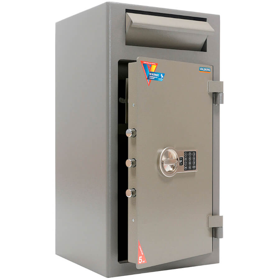 VALBERG ASD-32 EL Депозитные сейфы VALBERG, электронный кодовый (Коричневое с эффектом молотковой эмали)