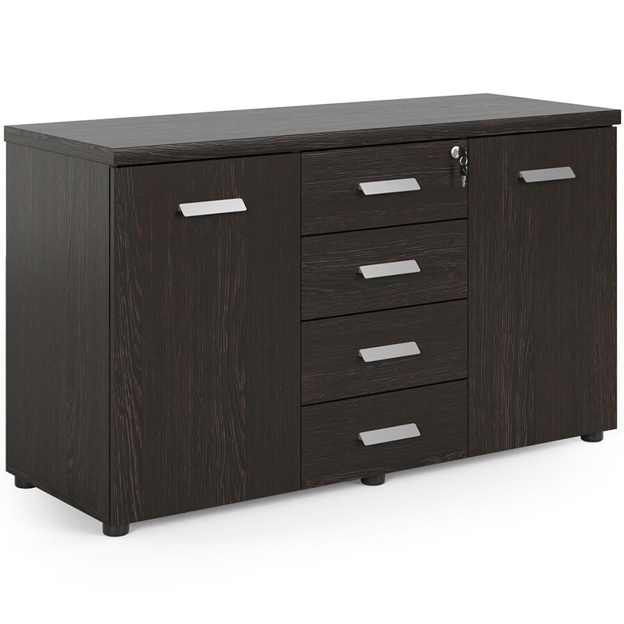 БНД-34N Греденция Мебель Стиль Бонд (Венге MS)