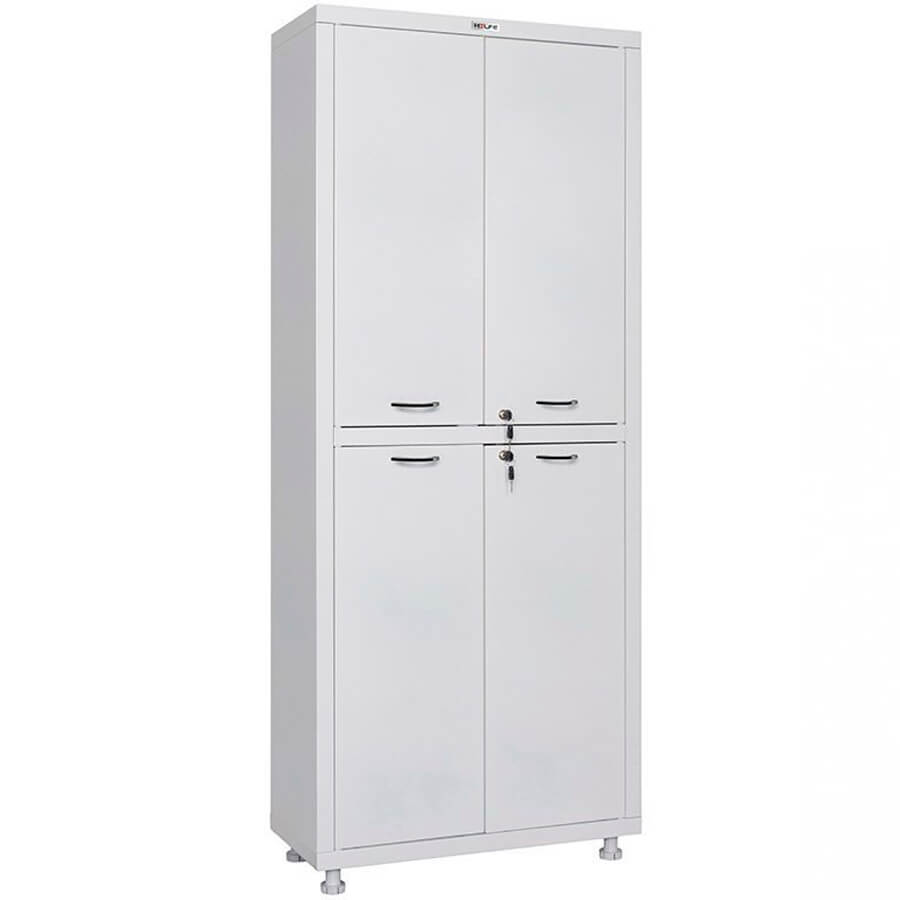 МД 2 1670/SS Шкаф медицинский ПРОМЕТ, ключевой (Белый (RAL 9016))