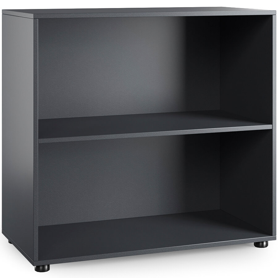 KV-42 Стеллаж низкий широкий Мебель Стиль Kvins (Антрацит)