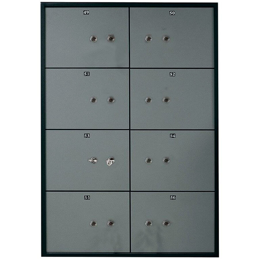 DB-8.DGL Депозитные ячейки VALBERG, ключевой (Под аллюминий)