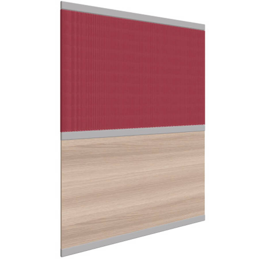 D-160-120.3 Наполнение высокой перегородки Мебель Стиль (Ясень Шимо / Вино)