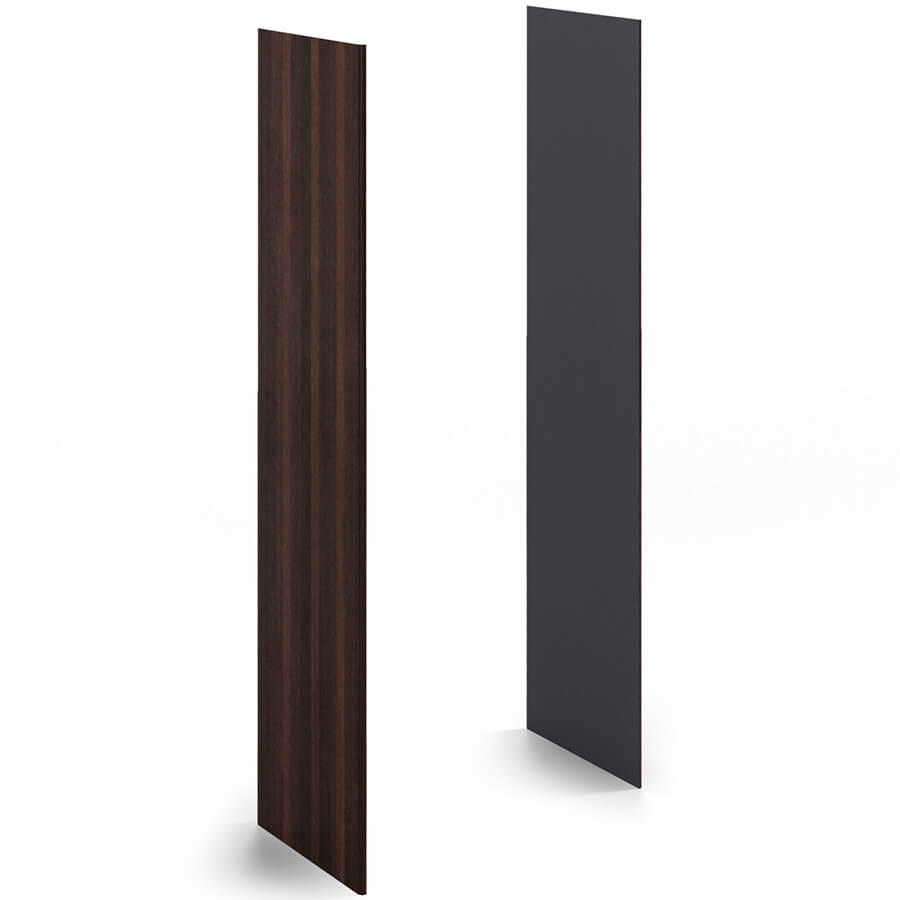 NT-63 Декоративные боковые панели для высокого шкафа Мебель Стиль New.Tone (Орех Ондо / чёрный)