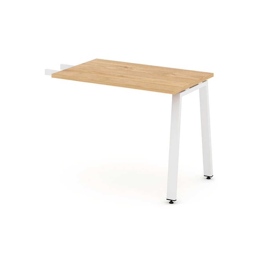 SN-6A.BR-001 Брифинг-приставка RIVA Style Project (Тиквуд Светлый/Металл Белый)