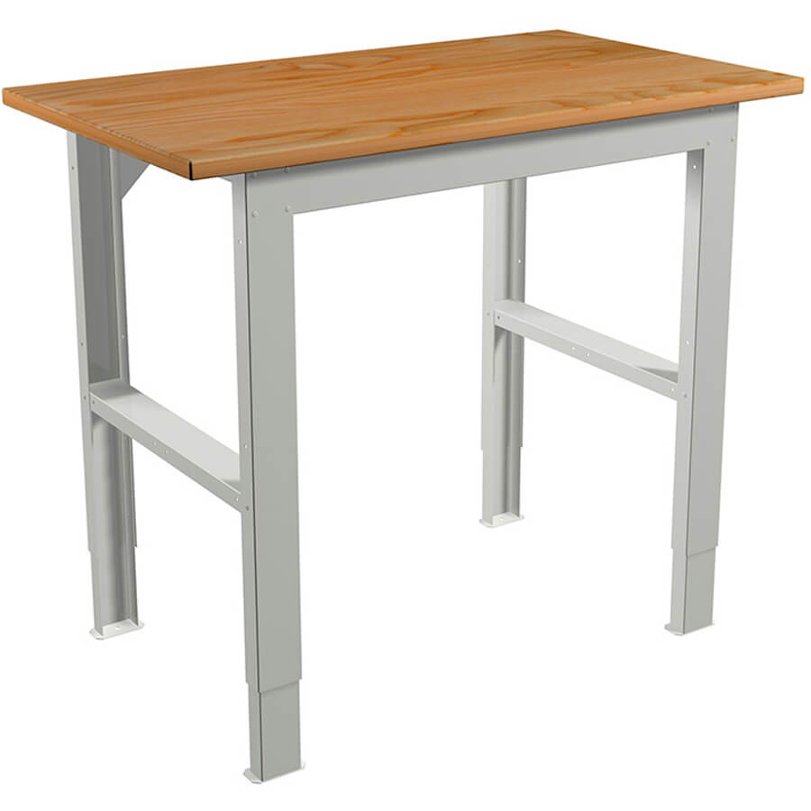 EXPERT (№203) W120.F2/F2.000 Верстак ПРОМЕТ (Серый полуматовый (RAL 7038))