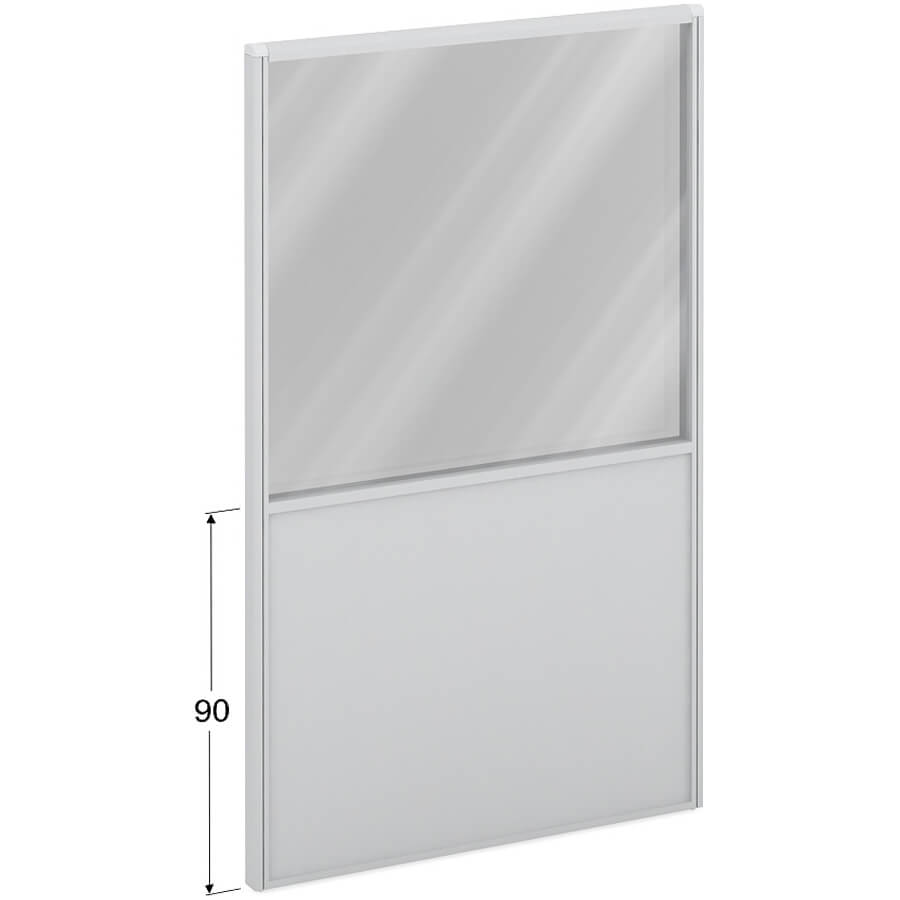 ПК-ЛГ-МДК200х120/90С/Д Модуль комбинированный ФЕЛИКС (Стекло+серый)