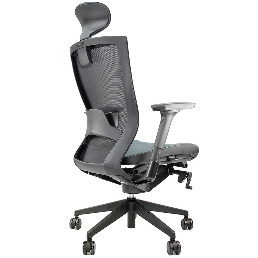 CH6100AHZ Кресло для руководителя CH6100 Fursys, обивка сетка (Серое (2D1B))