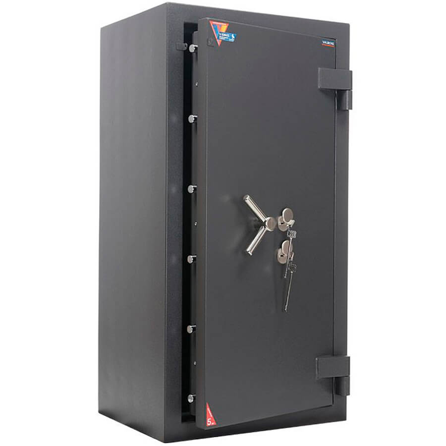 АЛМАЗ 1368 KL Взломостойкий сейф VALBERG, два ключевых (Графит структурированный)