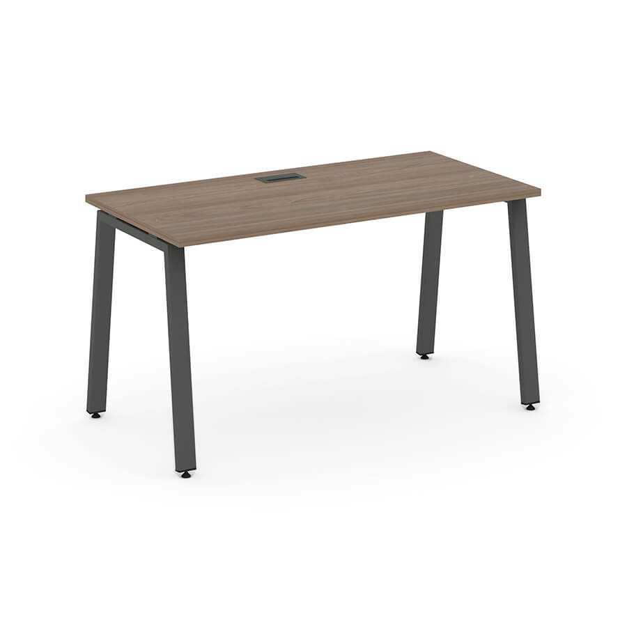 SN-6A.SP-025 Стол письменный RIVA Style Project (Вяз Благородный/Металл Антрацит)