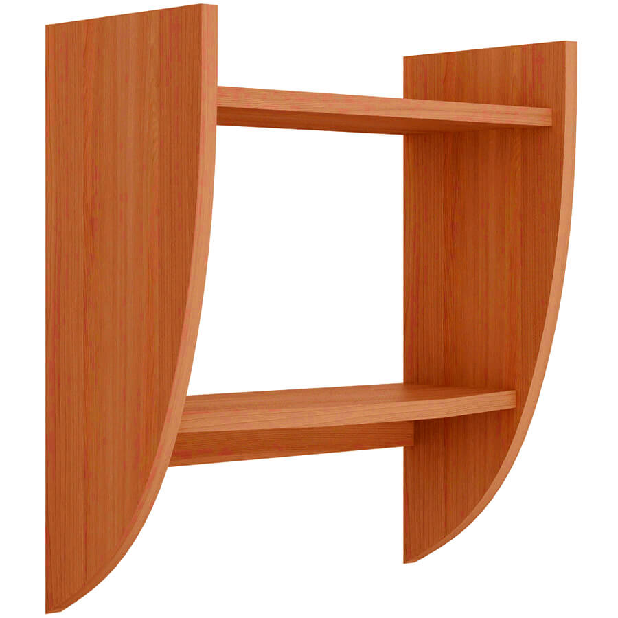 А-39 Полка навесная Мебель Стиль Агат (Вишня)