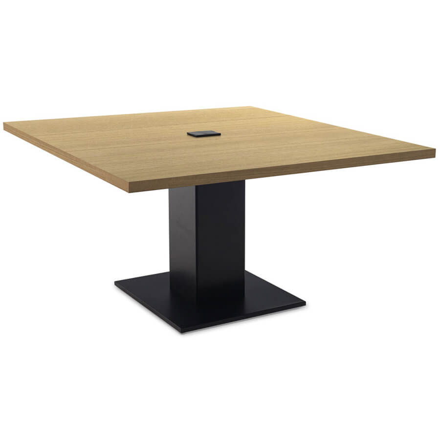 104 401 Стол для переговоров L140 Profoffice RENZ (Светлый эвкалипт / черный)