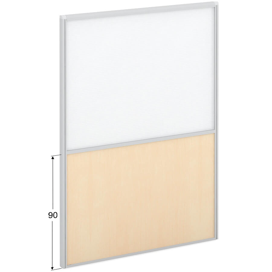 ПК-ЛГ-МДК200х150/90П/Д Модуль комбинированный ФЕЛИКС (Полик.белый мат. + Клен)