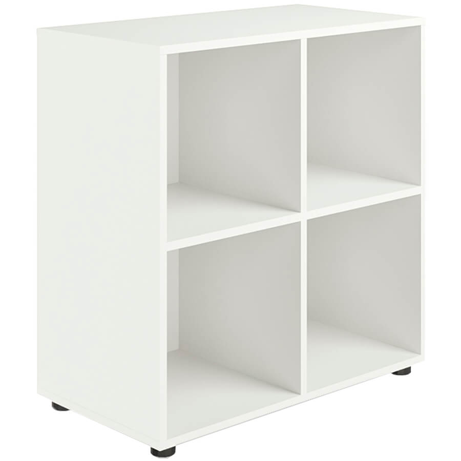 Z-42 Стеллаж четырехсекционный Мебель Стиль Air Zone (Белый MS)