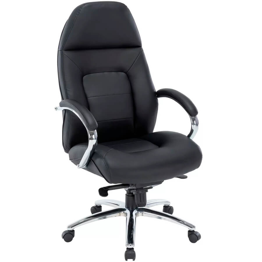 CH791 Кресло для руководителя  Chairman, обивка экокожа (Черный)