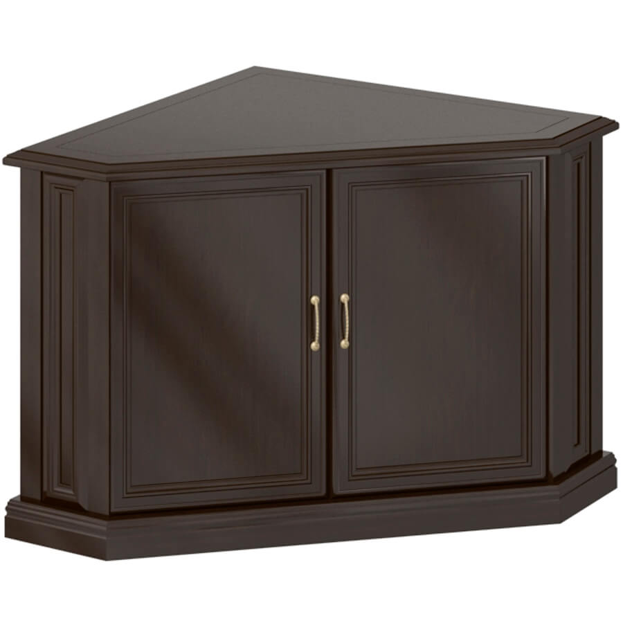 ПК-ВР-ТМ90х90Ш Тумба угловая ФЕЛИКС Версаль (Темный орех)