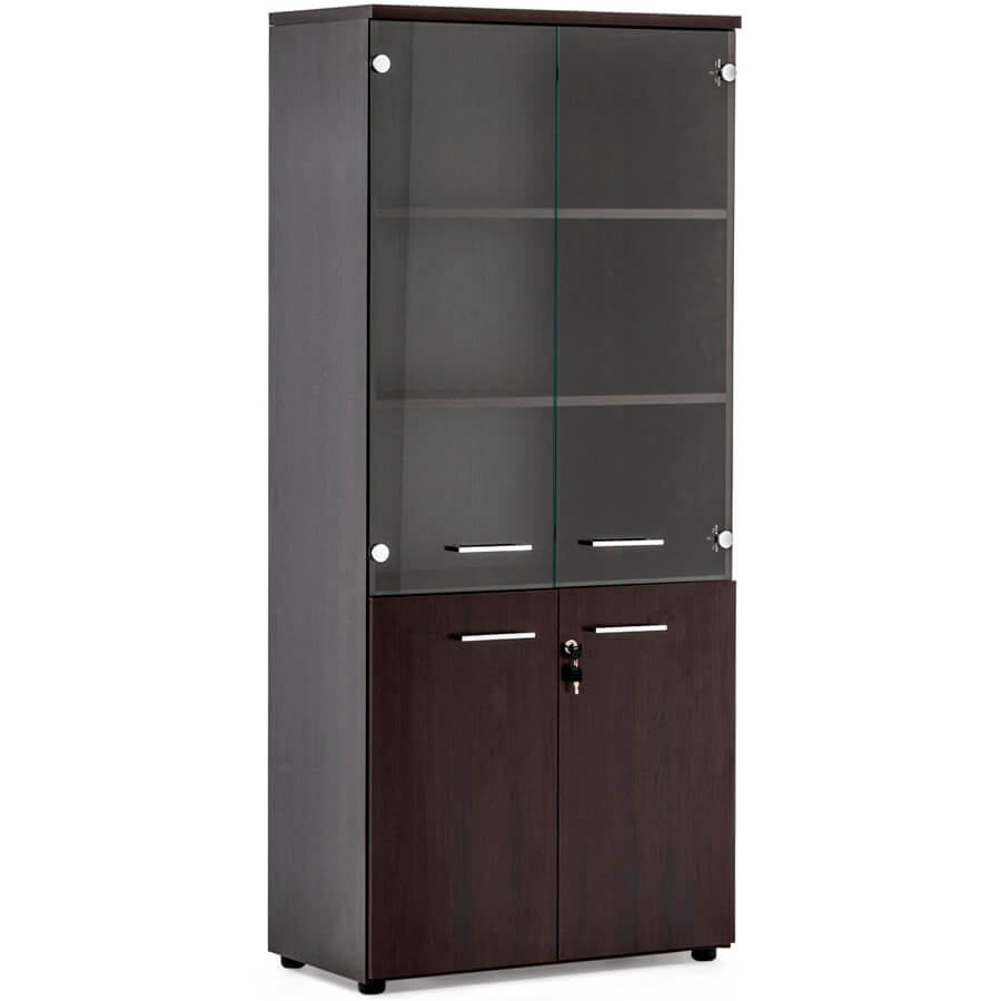 72H002 Шкаф комбинированный Profoffice ROTONDA (Венге)