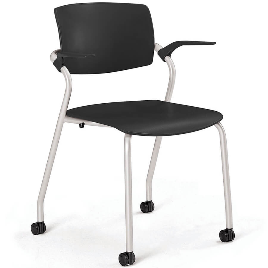 CHN0013AFMZ Стул для посетителя P3 Fursys, обивка пластик (Серый)