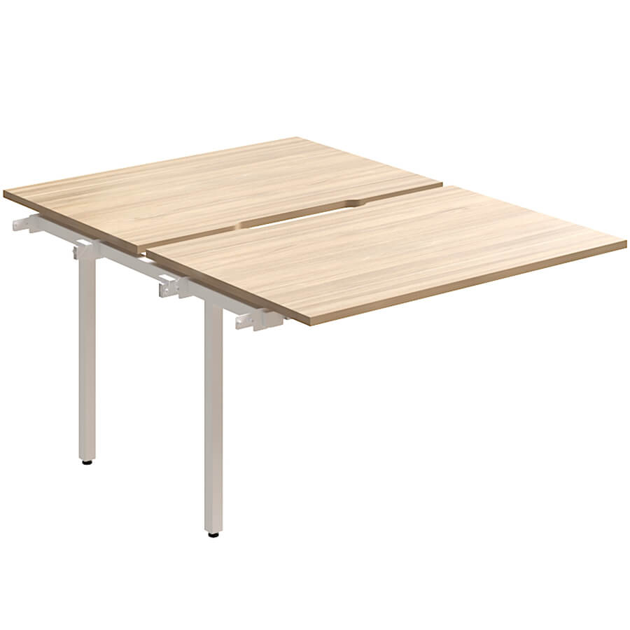 RP-4.2(x2)+F-64 Стол на металлокаркасе Мебель Стиль Rio Project (Швейцарский вяз MS)