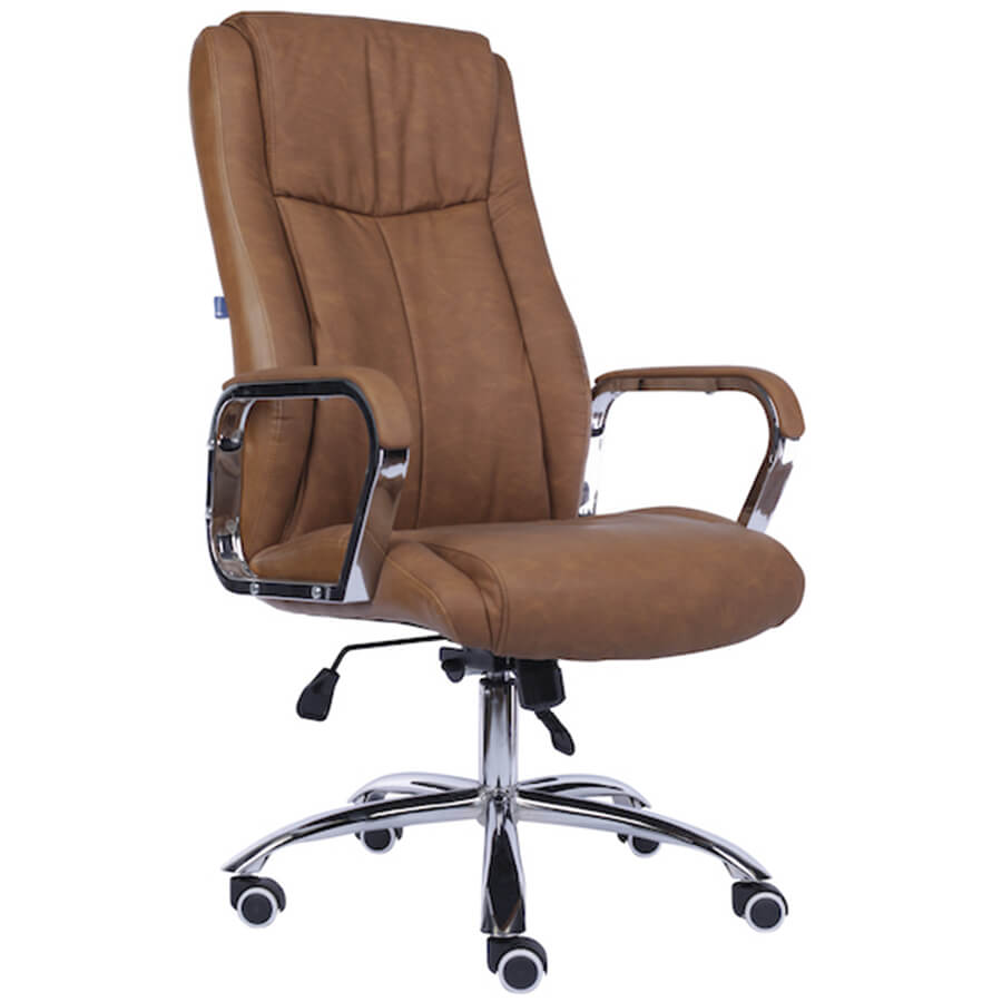GRAND TM Кресло для руководителя  EVERPROF, обивка экокожа (Кэмэл)