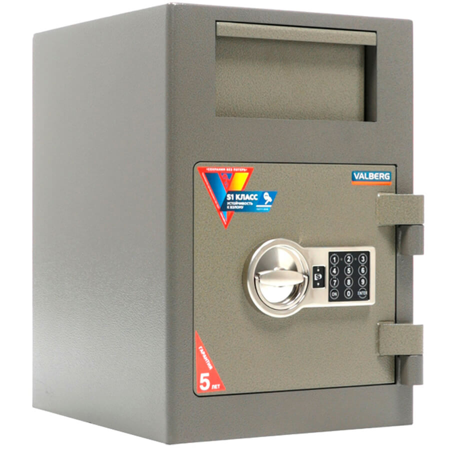 VALBERG ASD-19 EL Депозитные сейфы VALBERG, электронный кодовый (Коричневое с эффектом молотковой эмали)
