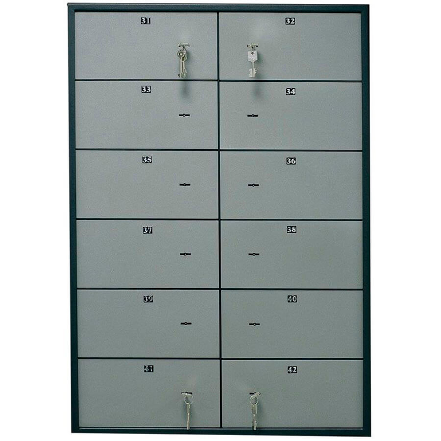 DB-12 Депозитные ячейки VALBERG, ключевой (Под аллюминий)