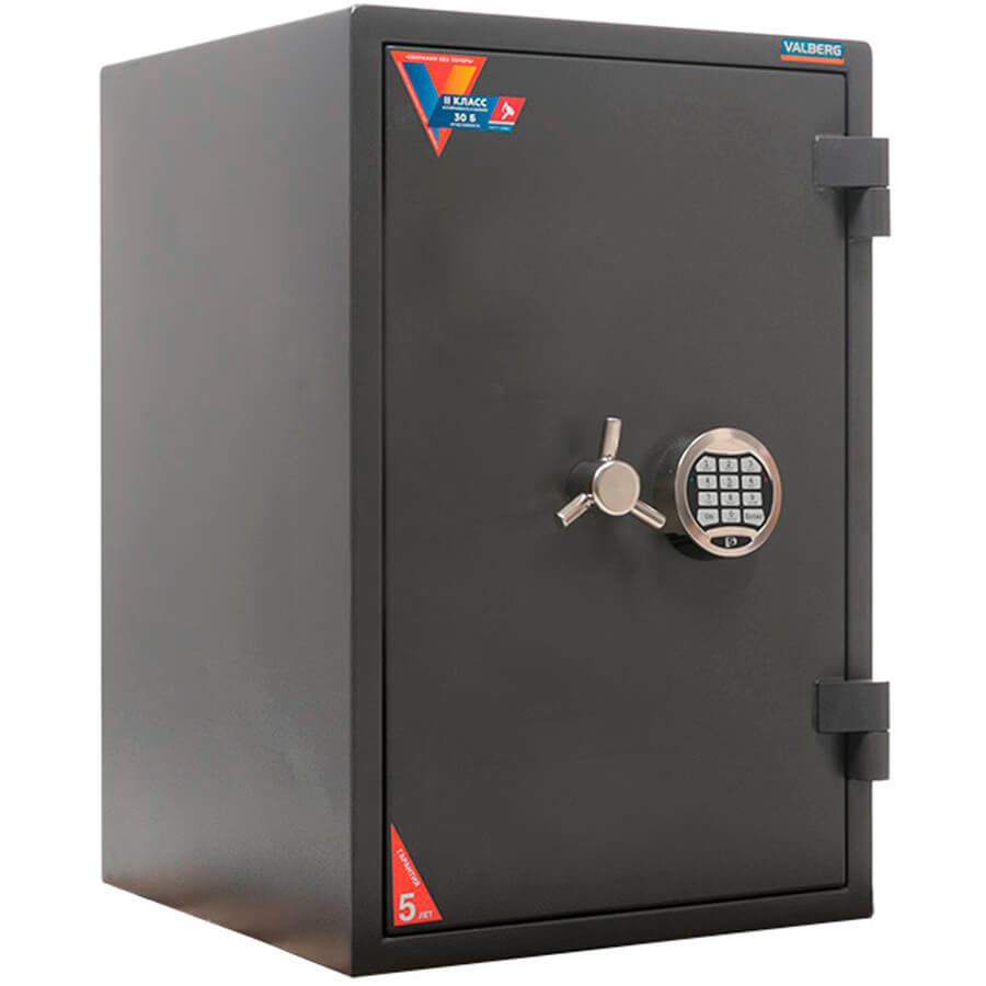 ГРАНИТ 65T EL Взломостойкий сейф VALBERG, электронный кодовый (Графит структурированный (RAL 7024))