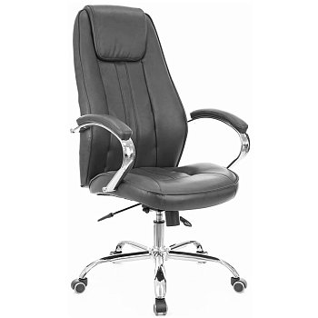 LONG TM Кресло для руководителя  EVERPROF, обивка экокожа (Темно-коричневый)