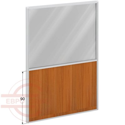 ПК-ЛГ-МДК200х140/90С/Д Модуль комбинированный ФЕЛИКС (Стекло+итал.орех)