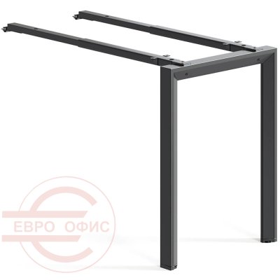 DF-136-03 (Black) Металлокаркас для приставки 700-1000х540х725 мм. Агат (Чёрный)