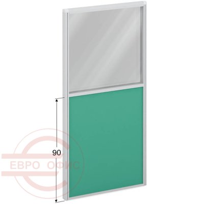 ПК-ЛГ-МДК167х80/90С/Д Модуль комбинированный ФЕЛИКС (Стекло+зеленый)