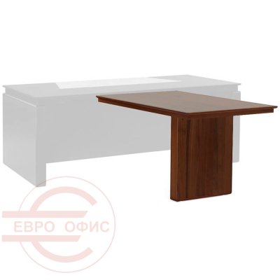 105 204 Брифинг для загругленного стола Profoffice LAGO (Итальянский орех)