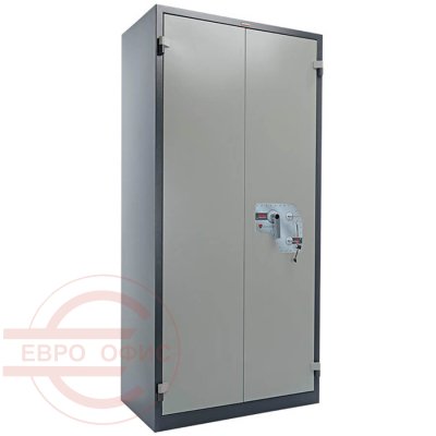 BM-1993KL Огнестойкий шкаф ПРОМЕТ, два ключевых (Корпус – графит (RAL 7024), дверь – светло-серая (RAL 7038))